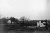 1916 р. (?) Панорама містечка з церквою