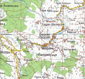 Карта (Хадле-Шклярске)