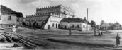 1920-і рр. Панорама площі із синагогою
