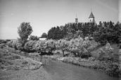 1920-і рр. (?) Панорама річки з храмом