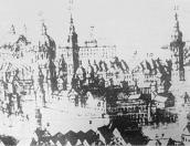 1775 р. Фрагмент панорами Львова із…