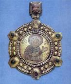 Медальйон з богородицею