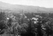 1992 р. Панорама села з церквою Успіння