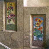 Мозаїки балюстради сходів