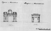 1836 р. Фасад верхньої і нижньої…