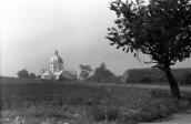 1988 р. Краєвид з церквою. Вигляд з…