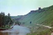 1978 р. Вид Збруча і замку з півночі