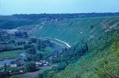 1978 р. Панорама села і замка з півночі