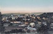 1909 р. Панорама з церквою і костелом