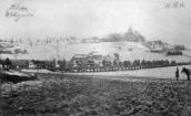 1916 р. Панорама села з церквою
