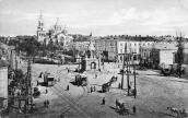 Поч. 20 ст. Панорама площі із собором