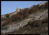 Вигляд башти з ущелини Черкес-Кермен