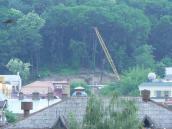 А это уничтожается Владимирская горка