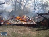 Церква догорає