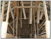 Риштування з видом на підлогу