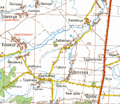 Карта (Заблотце)