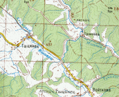 Карта (Тшцянец)