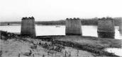 1957 р. Опори зруйнованого моста