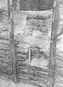 Дерев’яні кліті-зруби біля Печерських…