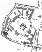 План розташування фундаментів церкви