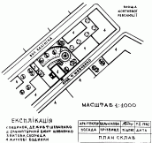 Схематичний генплан розташування будинку