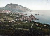 1878 р. Вид Гурзуфа з дороги на Ялту