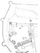 Фрагмент плану Львова із Низьким замком