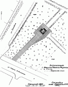 Схематичний генплан могили Панаса…