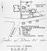 Схематичний генплан пам’ятника