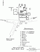 Схематичний генплан садиби