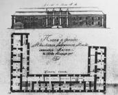 1808 р. Фасад і план
