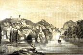 1845 р. Загальний вигляд бухти з півночі