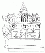 Надгробок св.Ядвіги, за рисунком 1353 р.