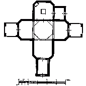 Рис. 31. План церкви в м. Ходорове…