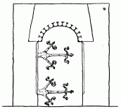 Двері ц-ви в Торках біля Перемишля