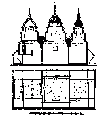 Поздовжній переріз і план