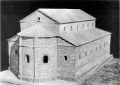 Макет середньовічної базиліки