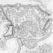 18 ст. План міста