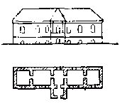 Фасад і план