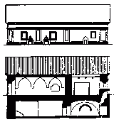 Фасад і переріз