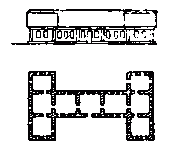 Фасад і план