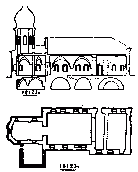 Переріз і план