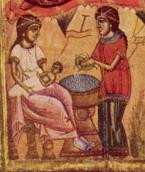 Повитуха, немовля і слухниця