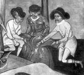 Ділять одяг Ісуса