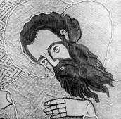 Никодим. Деталь гаптованої плащаниці.…