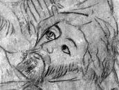 Портрет титаря. Деталь фрески…