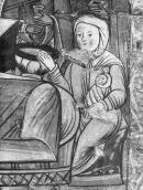 Різдво богородиці. Фрагмент ікони…