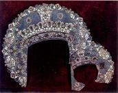 Шата на ікону богородиці. Фрагмент