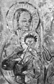 Фрагмент фрески «Бегство в Египет».…