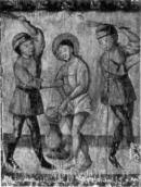 Бичування Христа. Ікона 18 ст.